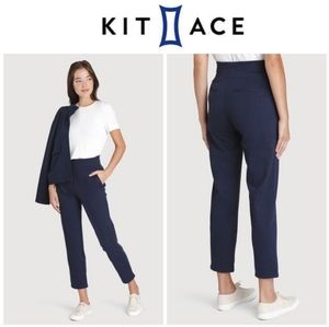 Kit and Ace Mulberry Pant Size 6 Navy